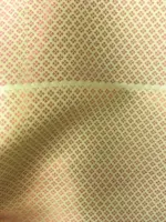 Pista Green Kora Silk Saree highlighted with zari weaves - Image 8