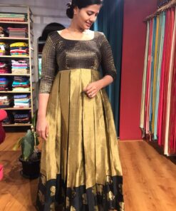 Gold Silk Dress