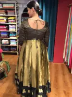 Gold Silk Dress - Image 5