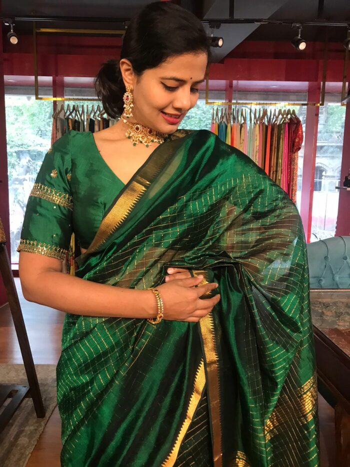 Organza Saree Online  Buy Fancy Organza Saris At Best Prices Nykaa Fashion