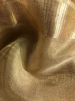 Gold Tissue Silk Saree with Self designed Border - Image 5