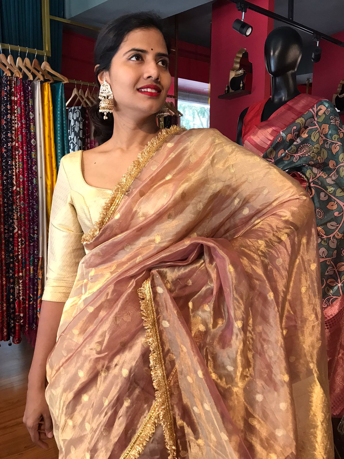 Aggregate 136+ tissue silk saree best