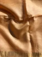 Coffee Brown Tussar Silk Saree with Tissue Silk Zari Weaves - Image 7