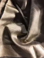 Molten Gold Banarasi Handwoven Tanchui Silk Saree - Image 7