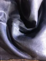 Green Tussar Silk Saree with Tissue Silk Zari Weaves - Image 9