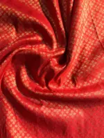 Black Banarasi Silk Saree with Gold Zari Weaves - Image 7