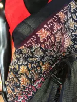 Multicoloured  Cotton Silk Saree - Image 4