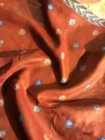 Rama Green Hand Painted Pen Kalamkari Tussar Silk Saree - Image 5