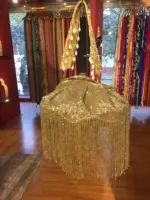 Gold Sequin Embroidered Party Bag - Image 2