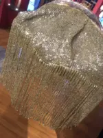 Gold Sequin Embroidered Party Bag - Image 6