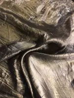 Olive Green Tissue Silk Saree with Embroidery - Image 5