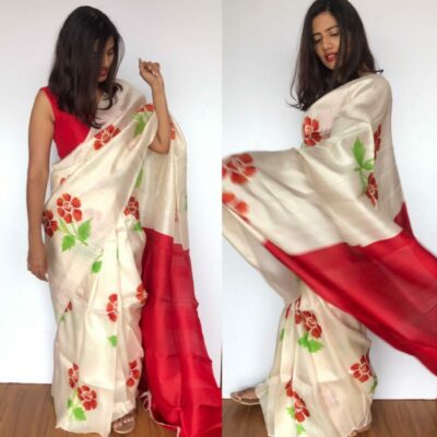 Floral Sarees mirra clothing 