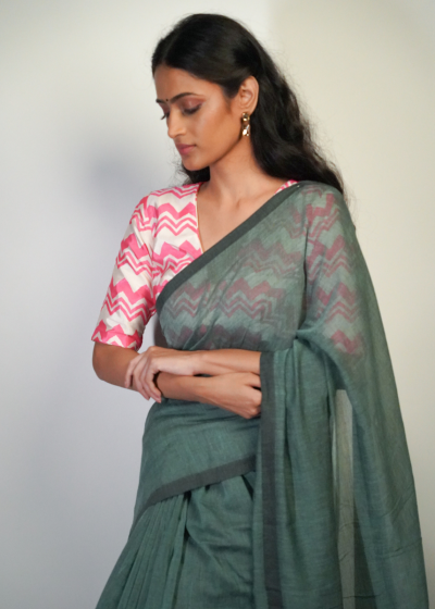 Beautiful Mul Cotton Saree By Mirra Clothing