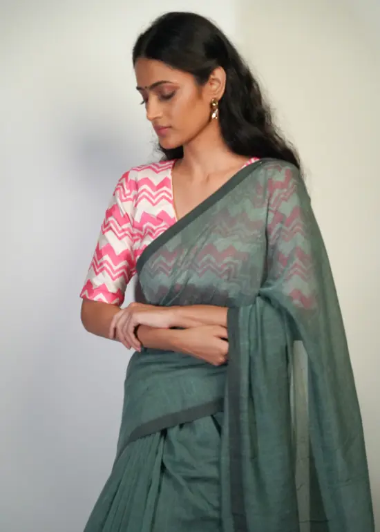 Beautiful Mul Cotton Saree By Mirra Clothing