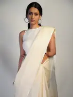 Light weight Linen saree by Mirra clothing