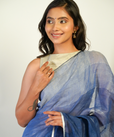 Beautiful Handwoven Saree By Mirra Clothing