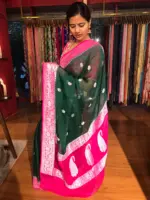 Beautiful Ready to wear saree by Mirra clothing.