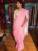 Light weight and comfort Linen Saree By Mirra Clothing