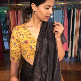 Beautiful Handwoven Saree By Mirra Clothing