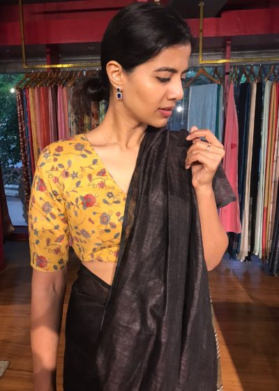 Beautiful Handwoven Saree By Mirra Clothing