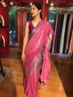 Sequins Saree by Mirra clothing.