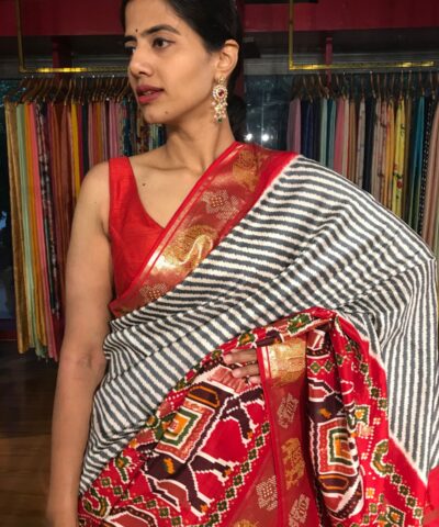 Beautiful Banarasi Patola Saree by Mirra Clothing