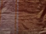 Orange Crushed Tissue Silk Saree - Image 5