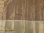 Reddish Pink Tissue Silk Saree with Gold Zari weaves - Image 7