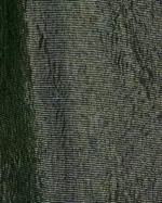 Olive Green Crushed Tissue Silk Saree - Image 4