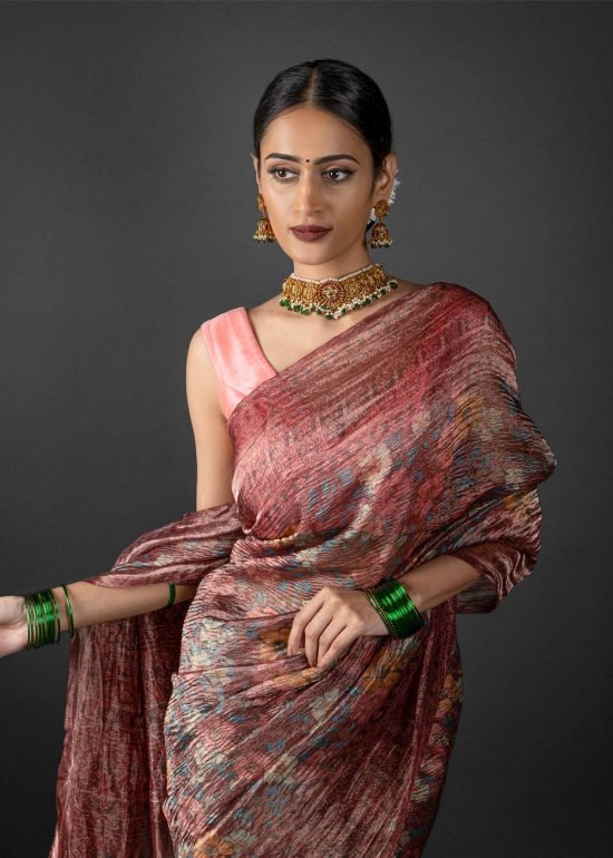 Flowy Saree By Mirra Clothing