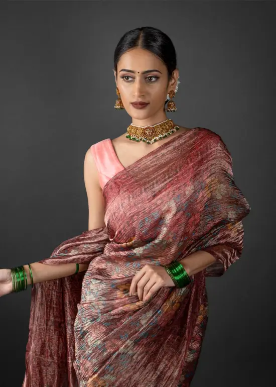 Flowy Saree By Mirra Clothing