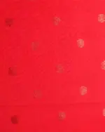 Green Banarasi Silk Saree highlighted with Kalamkari Prints and Silk Border - Image 5