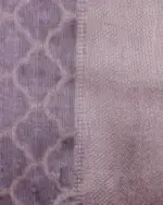 Lavender Tissue Silk Saree highlighted with Zari Weaves - Image 6