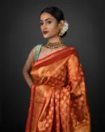 tissue silk saree by Mirra Clothing