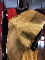Gold Tissue Silk Saree - Image 3