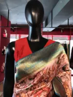 Banarasi Silk Printed saree - Image 2