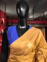 Mustard Yellow Chinnalampattu Pattu - Image 2