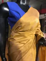 Mustard Yellow Chinnalampattu Pattu - Image 3