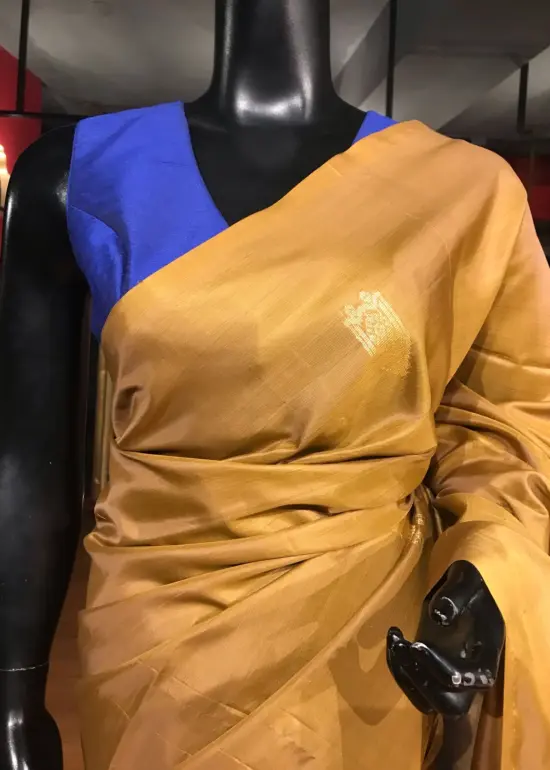 Mustard Yellow Chinnalampattu Pattu