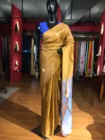 Mustard Yellow Chinnalampattu Pattu - Image 5