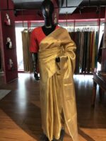 Gold Tissue Silk Saree - Image 2