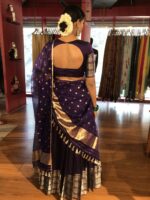 Purple Silk Lehenga Set of 3 - Image 4