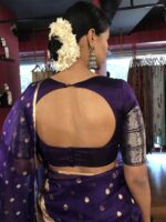 Purple Silk Lehenga Set of 3 - Image 5