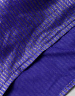 Close up of Kurta Purple Silk Boys Sherwani with Purple Pant, Suitable for : Casual Outings
