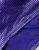 Close up of Kurta Purple Silk Boys Sherwani with Purple Pant, Suitable for : Casual Outings