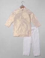 Ivory Cotton Boys Kurta Set