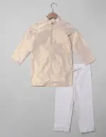 Ivory Cotton Boys Kurta Set