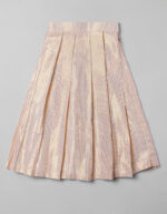 Ivory Cotton Lehenga Set with Sleeveless Top - Image 3