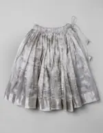 Silver Tissue Lehenga Set for girls - Image 3