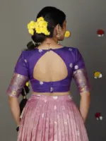 Pink Kota Lehenga set of 2 - Image 2